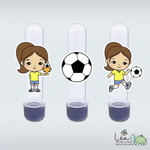 Tubete Festa Futebol Menina