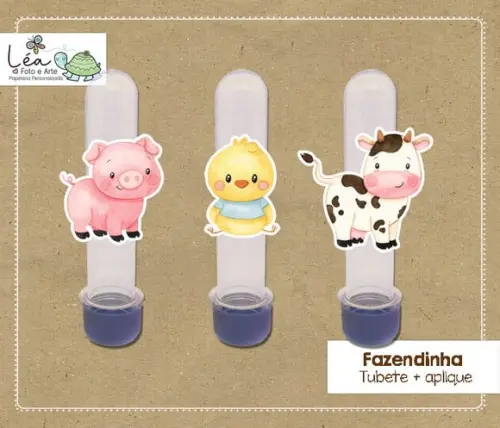 Tubete Festa Infantil Fazendinha