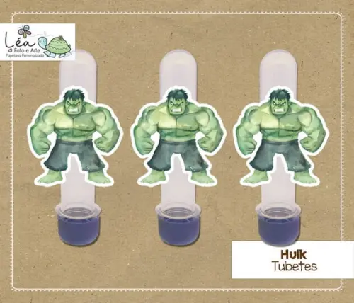 Tubete Festa Infantil Hulk