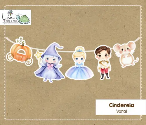 Varal Festa Cinderela