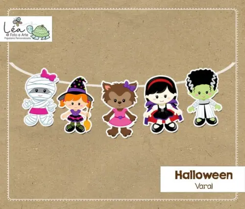 Varal Festa Halloween