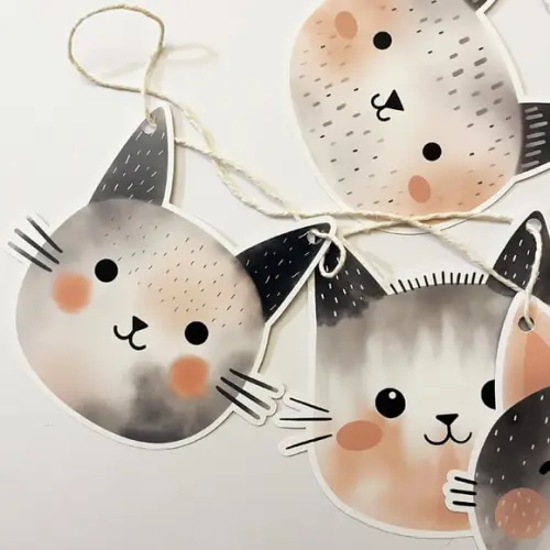 Varal Festa Gatinhos