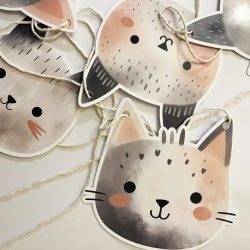 Varal Festa Gatinhos