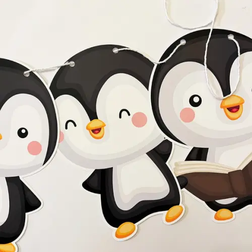 Varal Festa Pinguim