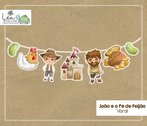 Varal Festa João e o Pé de Feijão