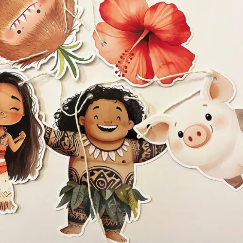 Varal Festa Moana