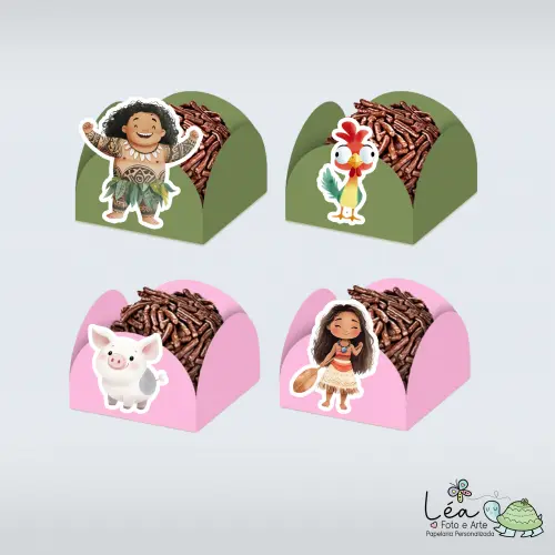 Forminha Festa Infantil Tema Moana