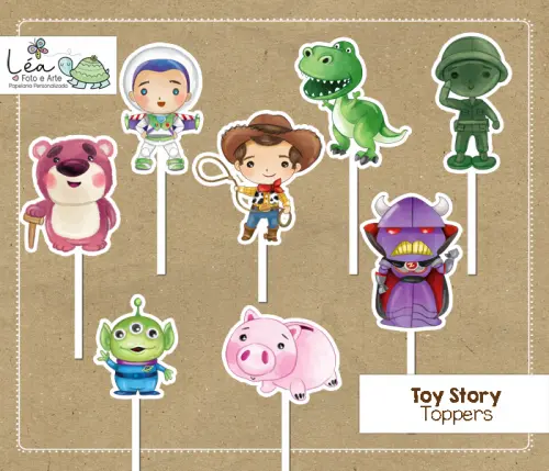 Topo de Bolo Toy Story Menino