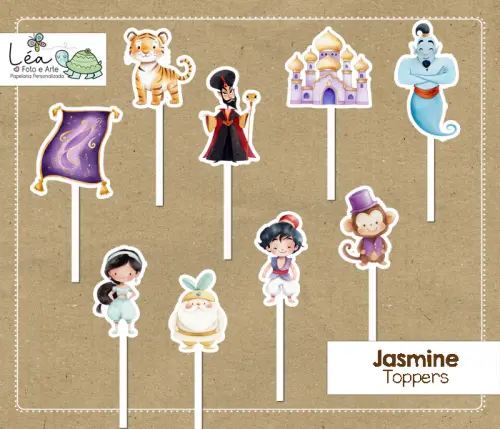 Topper Princesa Jasmine