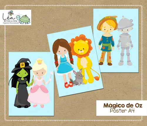 Pôster Mágico de Oz