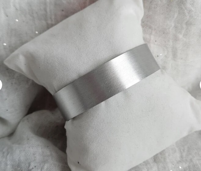 Pulseira Bracelete Ajustavel de Prata 950k