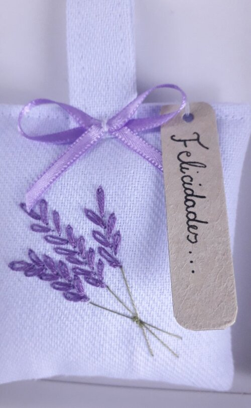 Sachês Aromáticos Felicidades Lavanda.