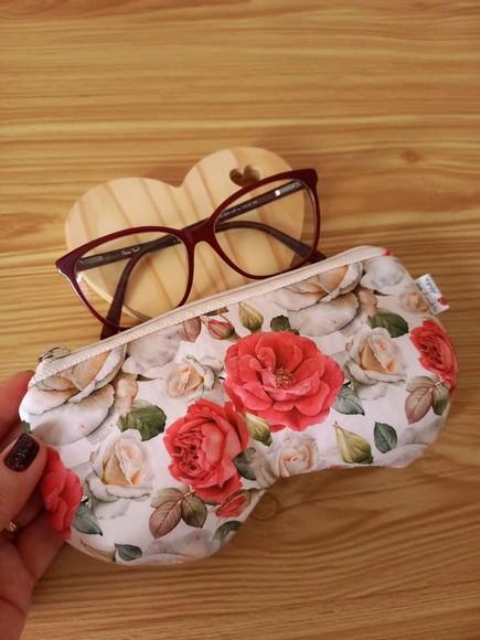Porta Óculos em Tecido - Capa para Óculos - Case para Óculos