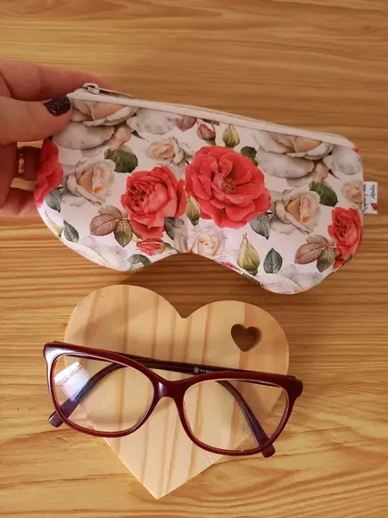 Porta Óculos em Tecido - Capa para Óculos - Case para Óculos