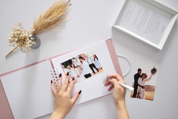 Guestbook Casamento Quadrado Livro De Assinaturas Álbum Polaroid