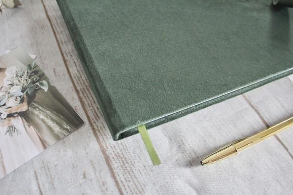 Guestbook Veludo Casamento Livro De Assinaturas Personalizado