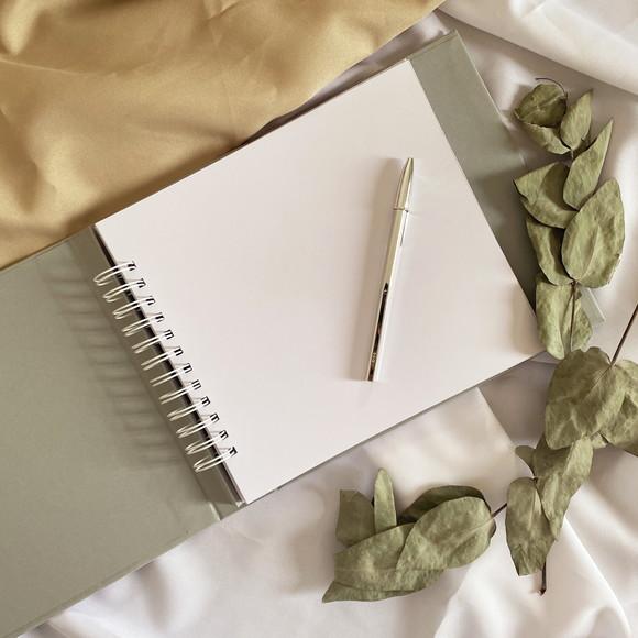Guestbook Quadrado Personalizado Para Casamento Álbum De Memóri