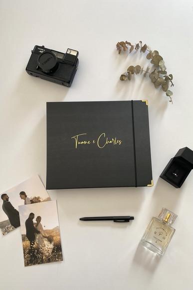 Livro de Assinaturas Personalizado Casamento Guestbook