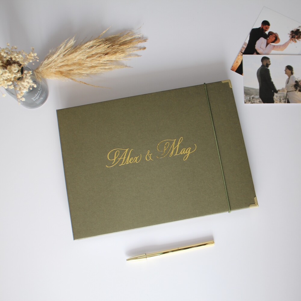 Guestbook Casamento Quadrado Livro De Assinaturas Álbum Polaroid