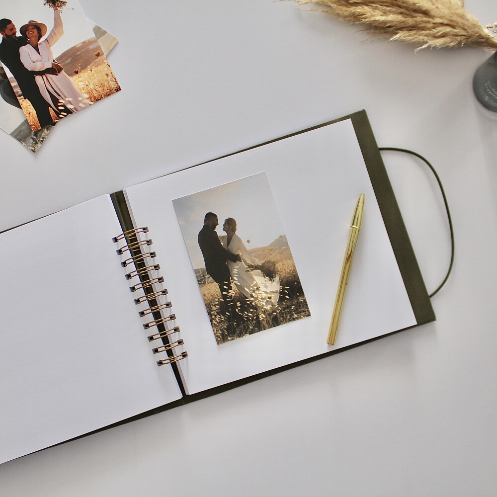Guestbook Casamento Álbum Polaroid Quadrado Livro De Recados