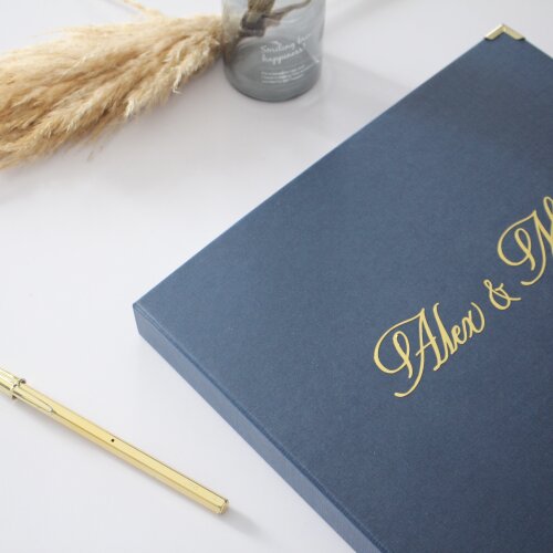Álbum Guestbook Quadrado Casamento Livro De Mensagens Fotos