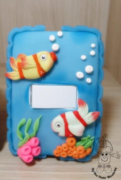 Interruptor Decorado Fundo do Mar para Quarto Infantil | Decoraç