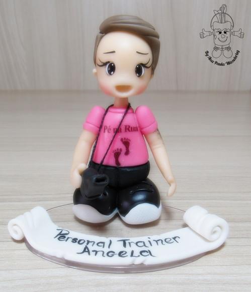 Boneco Personal Trainer de Corrida Personalizado | Profissão Fit