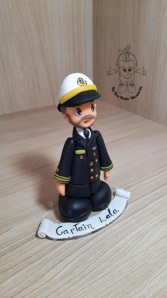 Boneco Militar da Marinha Personalizado | Profissão Oficial