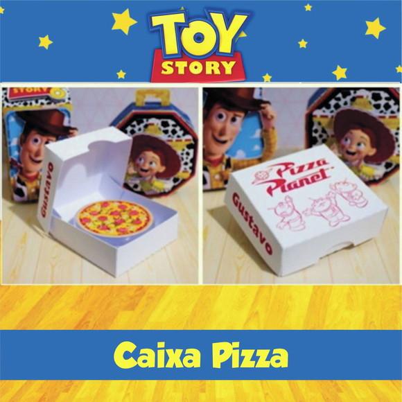 Cx Pizza - 50 Lembrancinhas Personalizadas Toy Story