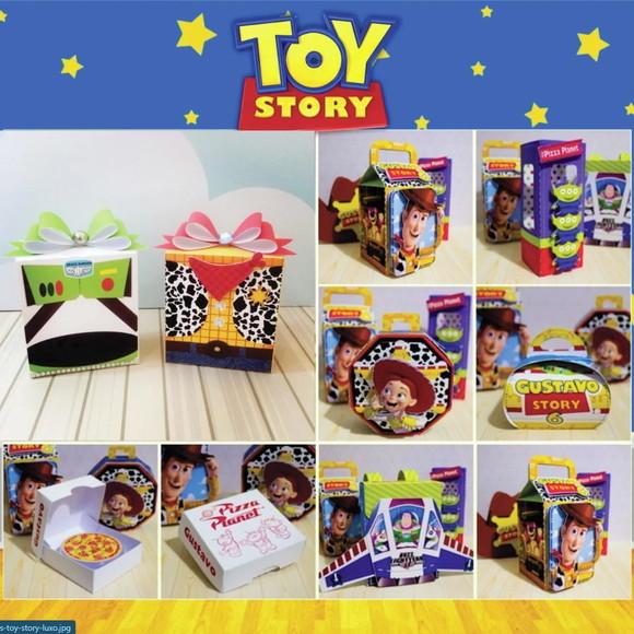 Kit Festa 141 Lembrancinhas Personalizadas Toy Story Luxo