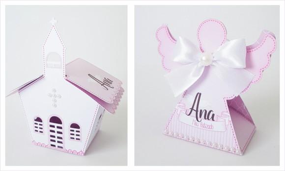 Kit Festa 22 Lembrancinhas Personalizadas Batizado Capela