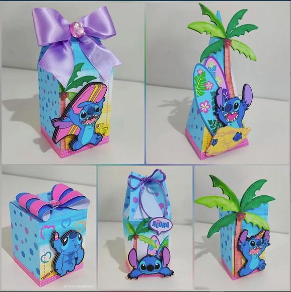 Kit Festa 25 Lembrancinhas Personalizadas Lilo e Stitch