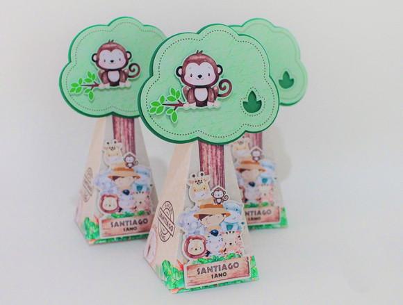 Kit Festa 25 Lembrancinhas Personalizadas Safari 22