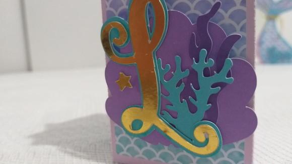 Kit Festa 40 Lembrancinhas Personalizadas Sereia Luxo Rosa
