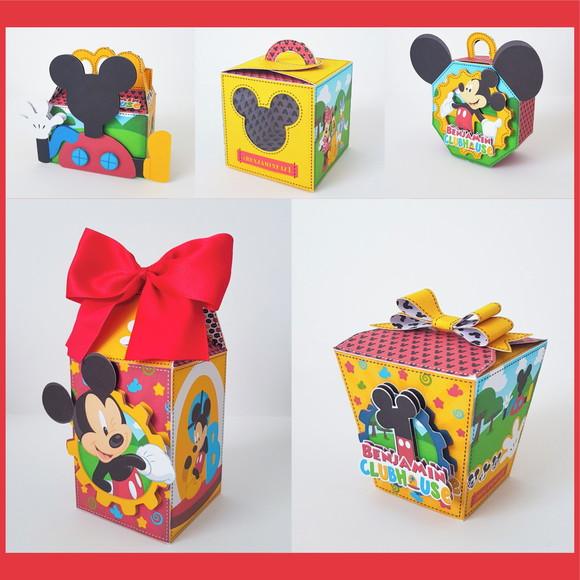 Kit Festa 54 Lembrancinhas Personalizadas Mickey Luxo