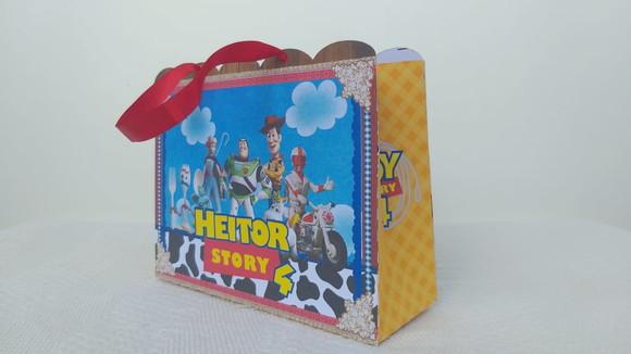 Sacolinha Personalizada Toy Story 4 10 Unid.