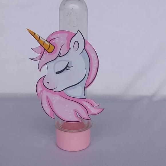Apliques para Tubetes Unicornio- 50 Unidades