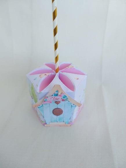 Centro de Mesa Jardim Lembrancinhas Enfeite Festas 3d