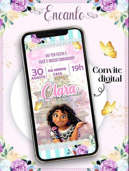 Convite Digital Encanto 6
