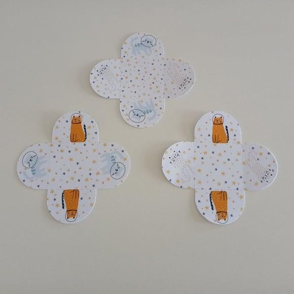 Forminhas p/ Doces Gatinhos 50 Unidades