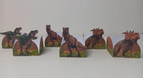Forminhas para Doces Dinossauros 50 Unidades