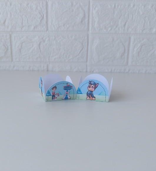 Forminhas para Doces Patrulha Canina Menino 50 Unids