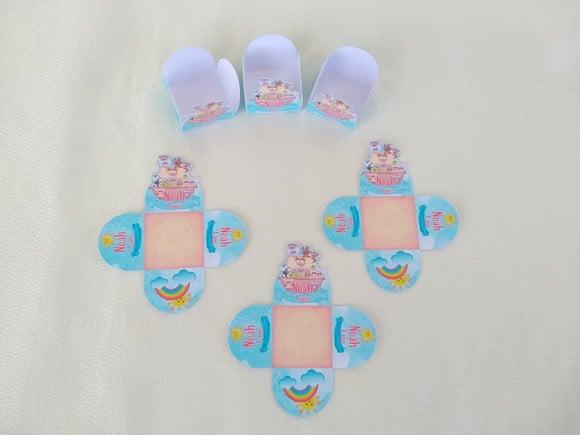 Forminhas para Doces Personalizadas Arca de Noé 50 Unidades