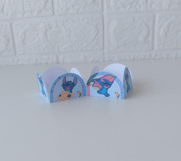 Forminhas para Doces Stitch Festa Infantil 50 Unidades