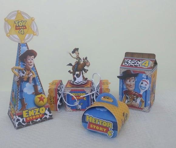 Kit Festa Infantil Caixinhas Toy Story 15 Itens