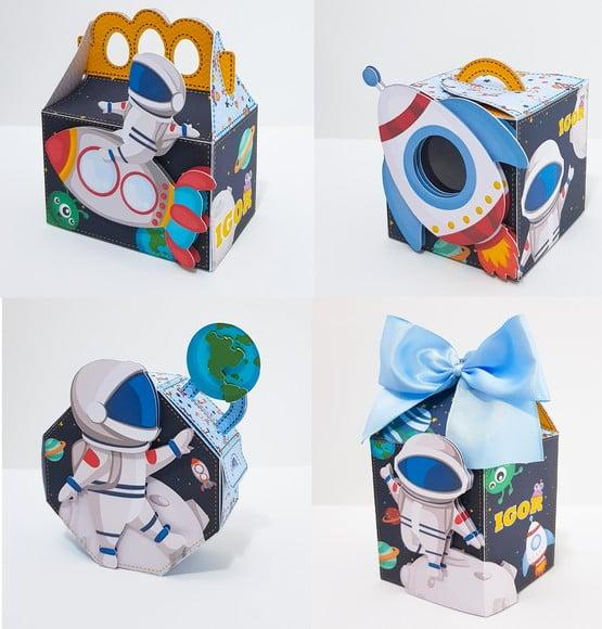 Kit Festa Lembrancinhas Astronauta- 20 Itens