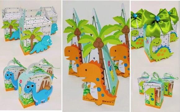 Kit Festa Personalizada Dinossauros Baby 2 - 15 Itens