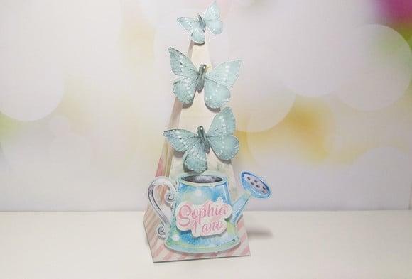 Kit Festa Personalizada Jardim Encantado Aquarela-45 Itens