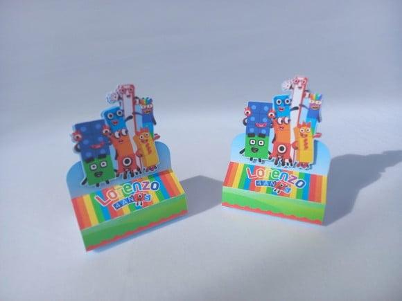 Kit Festa Personalizada Numberblocks -15 Itens