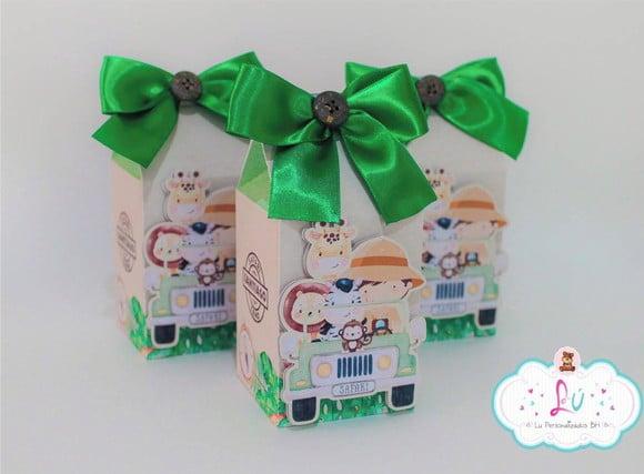 Lembrancinhas Personalizadas Safari Aquarelado 4 ( 25 Itens)